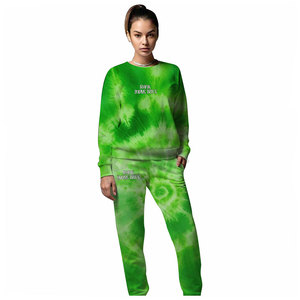 Best Selling High Quality 2 Piece Set Women Custom Made Cotton Women's Sets Street <b>Wear</b> Women Sweatsuits - Product Image 1