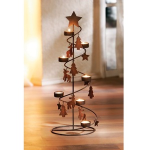 Décoration de Noël très prisée : Support d'arbre de Noël vintage fait main pour la maison et la table - Product Image 6