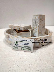 Juego de Quemadores de Incienso Estilo Árabe con Incrustaciones de Nácar, Caja con Bandeja y Soporte para Bobinas, para Decoración del Hogar - Product Image 2