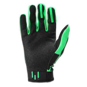 Gants de motocross jaunes à doigts entiers avec paume antidérapante et design à panneaux pour une utilisation en extérieur - Product Image 4
