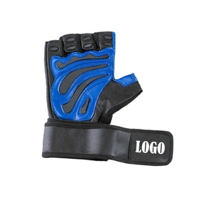 Direct Factory Supply Neoprene Outdoor Gym Gloves Anti-Slip Adjustable Wrist <b>Strap</b> Half <b>Finger</b> Strength Weightlifting - Product Image 6