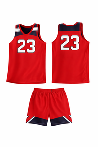 Conjunto de Uniforme de Baloncesto Personalizado Unisex, 100% Poliéster, Sin Mangas, Transpirable, Impresión por Transferencia de Calor, Tallas Grandes, Diseño con Letras - Product Image 6