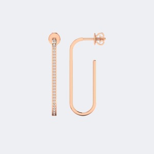 Pendientes de Oro con Diamantes Cultivados en Laboratorio, Corte Brillante Redondo, Minimalistas, para Mujer, Uso Diario de Lujo, Certificación IGI SGL, 0.30ctw - Product Image 4