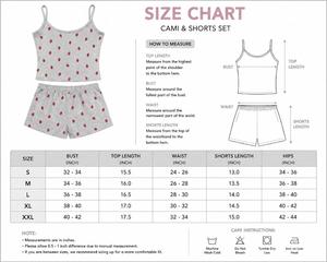 Ensemble 2 pièces tricoté uni pour femme, haut et short au-dessus du genou, pyjama décontracté d'été, respirant, 100 % polyester, vêtements de nuit - Product Image 2