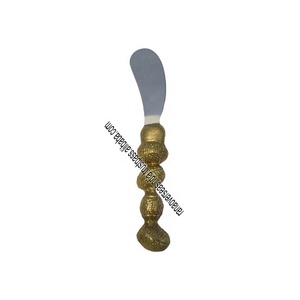 Hot Selling Stainless Steel Spreader <b>Knife</b> with Aluminum Handle Dishwasher <b>Safe</b> for Jam Butter Cheese Cream Home Kitchen Use - Product Image 2