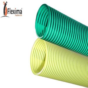 Tuyau de forage de graines très flexible Tubes en plastique durables-PVC souple transparent jaune pour l'irrigation agricole à haute pression - Product Image 4