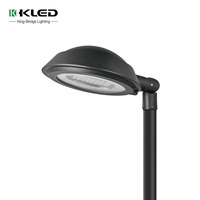Lampadaire LED extérieur en alliage d'aluminium KLED D-32, IP66, télécommande AC, intensité variable, garantie 5 ans, pour parc, allée, rue, aménagement paysager