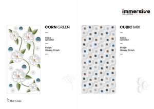 Azulejos de Porcelana de Lujo 60X120CM 600X1200MM 24X48 Acabado Brillante Elegante Formato Grande Para Interiores Residenciales y Comerciales - Product Image 3