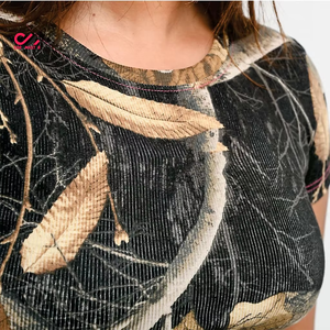 Camisetas cortas personalizadas con diseño impreso, nuevo artículo, ropa de calle moderna para mujer, camisetas cortas personalizadas para mujer. - Product Image 5