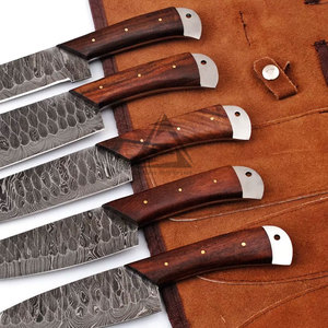 Juego de Cuchillos de Chef de Acero Damasco de 67 Capas con Mango de Madera Hecho a Mano, Fabricación de Fábrica, para Diestros, Personalizable, Más Vendido, en Stock - Product Image 6