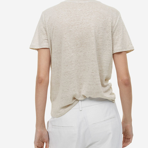 เสื้อยืดคอตตอน 100% ทรงเข้ารูป สีชมพู สำหรับฤดูร้อน สินค้ามาใหม่ ขายดี รับผลิตตามสั่ง จำนวนมาก - Product Image 5