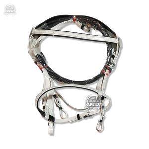 Brida de caballo de PVC de bajo precio con relleno suave Riendas a juego en colores personalizados para ecuestres - Product Image 3