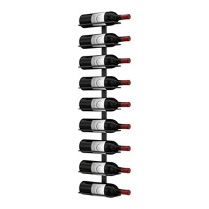 Estante para Botellas de Vino de Bambú, Hecho a Mano, Duradero, Ligero, Sostenible, Diseño Moderno de Mediados de Siglo, Ecológico - Product Image 2