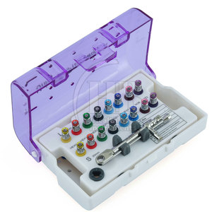 Kit Prothétique d'Implants Dentaires Réutilisables de Haute Qualité avec Conception de Précision en Acier Inoxydable Durable Manuel - Product Image 2