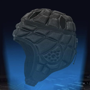 Casco de Fútbol con Esponja Protectora, Anticolisión, Transpirable, Casco de Portero, Protector de Cabeza, Absorción de Impactos, Protector de Cabeza para Esquí - Product Image 3