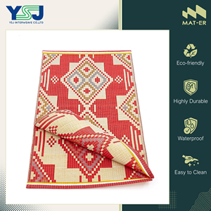 Thailand Origin Supplier Selling <b>Waterproof</b> and Easy to Clean Outdoor Carpets 100% Polypropylene Plastic Jacquard <b>Mat</b> for Sale - Product Image 4