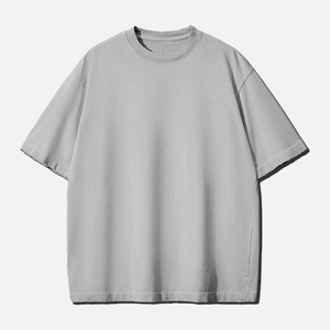 Ripped Baggy <b>shirt</b> Damage Edges Light washed O Neck <b>Shirt</b> Loose Fit Oversized <b>Y2K</b> Streetwear Hip Hop Urban t <b>shirt</b> Boxy <b>shirt</b> - Product Image 1