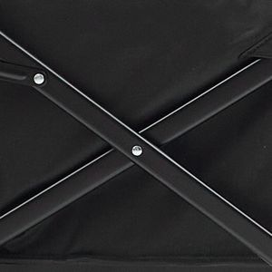 All-Terrain 5in <b>Wheels</b> Heavy Duty 220 Lbs Weight Capacity 2 Cu.ft Collapsible Folding Wagon Cart 5in <b>Wheels</b> Camping Cart 220 Lbs - Product Image 3