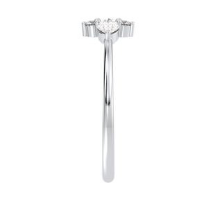 Bagues de fiançailles REYES en argent sterling 925 de haute qualité avec moissanite, personnalisables, cadeau de mariage, bijoux fins pour femmes, pour les fêtes - Product Image 5