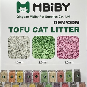 Mbiby Factory Premium Strips 6L Natural Organic Clumping Mineral Cat <span class=keywords><strong>Litter</strong></span> OEM/ODM Tofu Cat <span class=keywords><strong>Litter</strong></span> Suministros de limpieza en blanco - Product Image 5