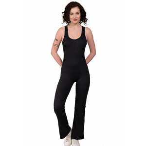 Combinaison de yoga sans couture de luxe pour femmes, haute élasticité, épaules dénudées, écologique, vêtements de sport pour la salle de sport et l'entraînement - Product Image 2