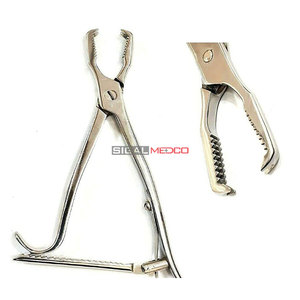 Pinzas de sujeción ósea autocentrantes con placa de trinquete, instrumento quirúrgico para <span class=keywords><strong>ortopedia</strong></span> - Product Image 3