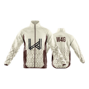 Custom Men's Spring Coated Waterproof Windbreaker Fashion Jacket Zipper Pattern Eco Friendly Breathable Quick Dry Lightweight - Product Image 4