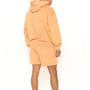 Conjunto de Sudadera con Capucha y Pantalones Cortos para Hombre, Talla Grande, Informal, Ligero, Ecológico y Transpirable, Nueva Colección Invierno 2026 - Product Image 6