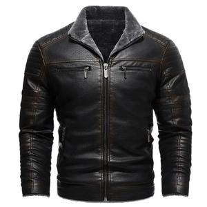 Chaqueta de cuero de diseño de moda para hombre, nueva llegada, chaquetas de cuero para hombre, chaqueta de cuero vacuno de primera calidad - Product Image 3