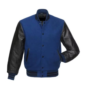 High Quality <b>Men</b> Letterman Jackets Winter <b>Long</b> Sleeves <b>Coats</b> Leather Bomber Custom Jacket With Custom Logo In Wholesale price - Product Image 6
