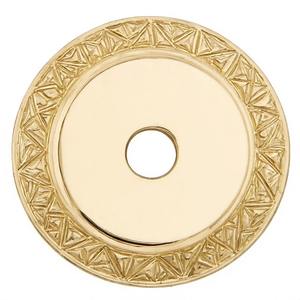 Placa Trasera Decorativa de Latón Sólido Diseñada para Puertas Interiores Clásicas con Construcción Elegante y Duradera - Product Image 4