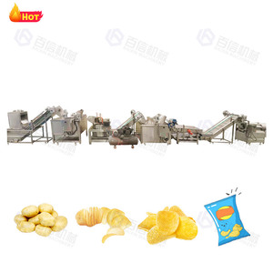 Línea de producción de patatas fritas apilables completamente automática de alto rendimiento, línea de producción de patatas fritas congeladas completamente automática - Product Image 3