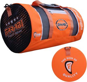 Bolsa de malla para gimnasio MMA Farabi de alta calidad con logotipo personalizado, al por mayor, duradera, transpirable, con correas para el hombro, ecológica - Product Image 3