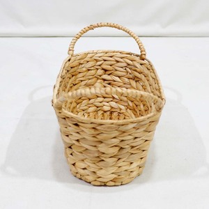 Natural Rattan Picnic <b>Storage</b> <b>Basket</b> <b>Rectangle</b> With Handles Rustic Multi-Purpose Organizer - Product Image 4