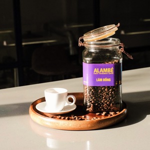 Café expreso estilo italiano en caja al mejor precio, grano tostado Arábica entero de 230g de Lam Dong Vietnam, café procesado Robusta - Product Image 4