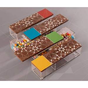 Caja de Chocolate de Lujo en Madera y Acrílico para Regalos Festivos y Presentación Elegante en el Hogar para Fiestas por RR ENTERPRISES - Product Image 2