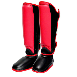 Espinilleras Personalizadas de PU con Acolchado de EVA, Tallas Ajustables S M L XL para Niños, Protección con Logotipo Personalizado - Product Image 2