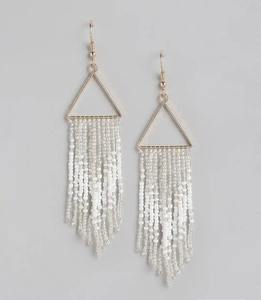 Boucles d'oreilles à crochet en perles de rocaille au design personnalisé, les plus vendues, bijoux de mode en gros pour boutiques, disponibles à la vente - Product Image 5