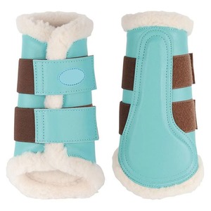 Bottes de protection pour chevaux confortables et sur mesure, en cuir, best-sellers, en vente - Product Image 1