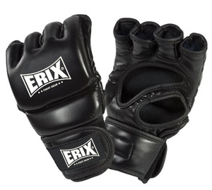Meilleurs Gants de Grappling MMA Mi-Doigts Logo Personnalisé Qualité Supérieure Cuir Véritable Professionnel Muay Thai - Product Image 3