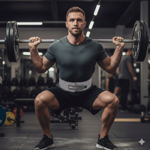 เข็มขัดออกกำลังกาย Rexfit Sports หนังบุหนาพิเศษ สำหรับบรรเทาอาการปวดหลังส่วนล่างและการฝึกยกน้ำหนักมาก - Product Image 6