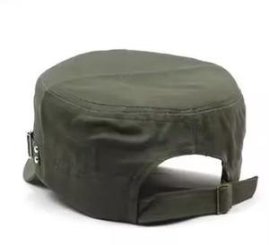 Unisex Olive <b>Green</b> Polyester/Cotton Breathable Street Style Cap Adjustable Casual Adult <b>Hat</b> Four Seasons Wear - Product Image 3