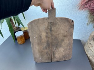 Planche à pétrir en bois turque vintage : Décoration rustique pour cuisine de style farmhouse - Product Image 3