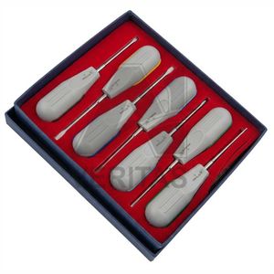 เครื่องมือถอนฟันแบบหมุนได้ 360 องศา A-1 VERITAS รุ่นแมนนวล สำหรับศัลยกรรมช่องปาก ผลิตจากสแตนเลสสตีล ใช้ซ้ำได้ - Product Image 4