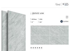 Carreaux de porcelaine brillants effet marbre italien de qualité supérieure, dimensions 800x1600, 1200x1800, 750x1500 mm, dalles de luxe pour projets - Product Image 3