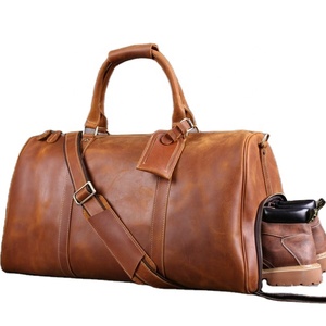 Sac de voyage léger en cuir softshell, très vendu, avec plusieurs poches et coutures renforcées - Product Image 6