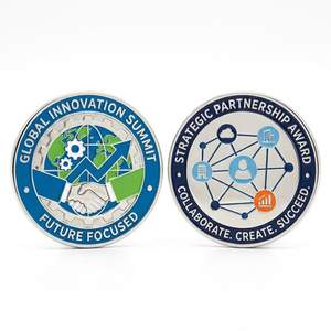 Monedas Tradicionales de Imitación Antiguas de Zinc Chapadas en Oro 3D Personalizadas para Coleccionistas y Eventos Especiales - Product Image 3