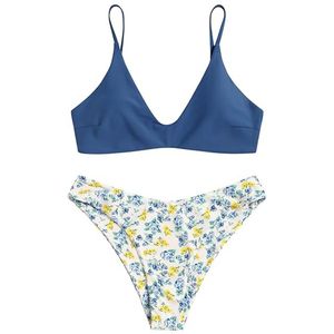 Conjunto de Bikini Sexy de Dos Piezas para Mujer, Material de Spandex/Nylon, Transpirable, Ecológico, Traje de Baño de Verano - Product Image 2