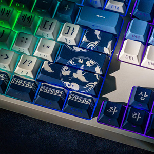 [ATWOINTERNATIONAL] ATWO Korean-style gaming keyboard Goryeo Celadon Korean Crystal Keycap Set for Mechanical Keyboard - Product Image 5