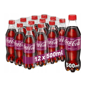 Hot Selling Coca Cola Cherry Ohne Zucker 12x500ml PET Bottles Zero Sugar <b>Soft</b> <b>Drink</b> Bulk Wholesale Beverage Factory Direct - Product Image 2